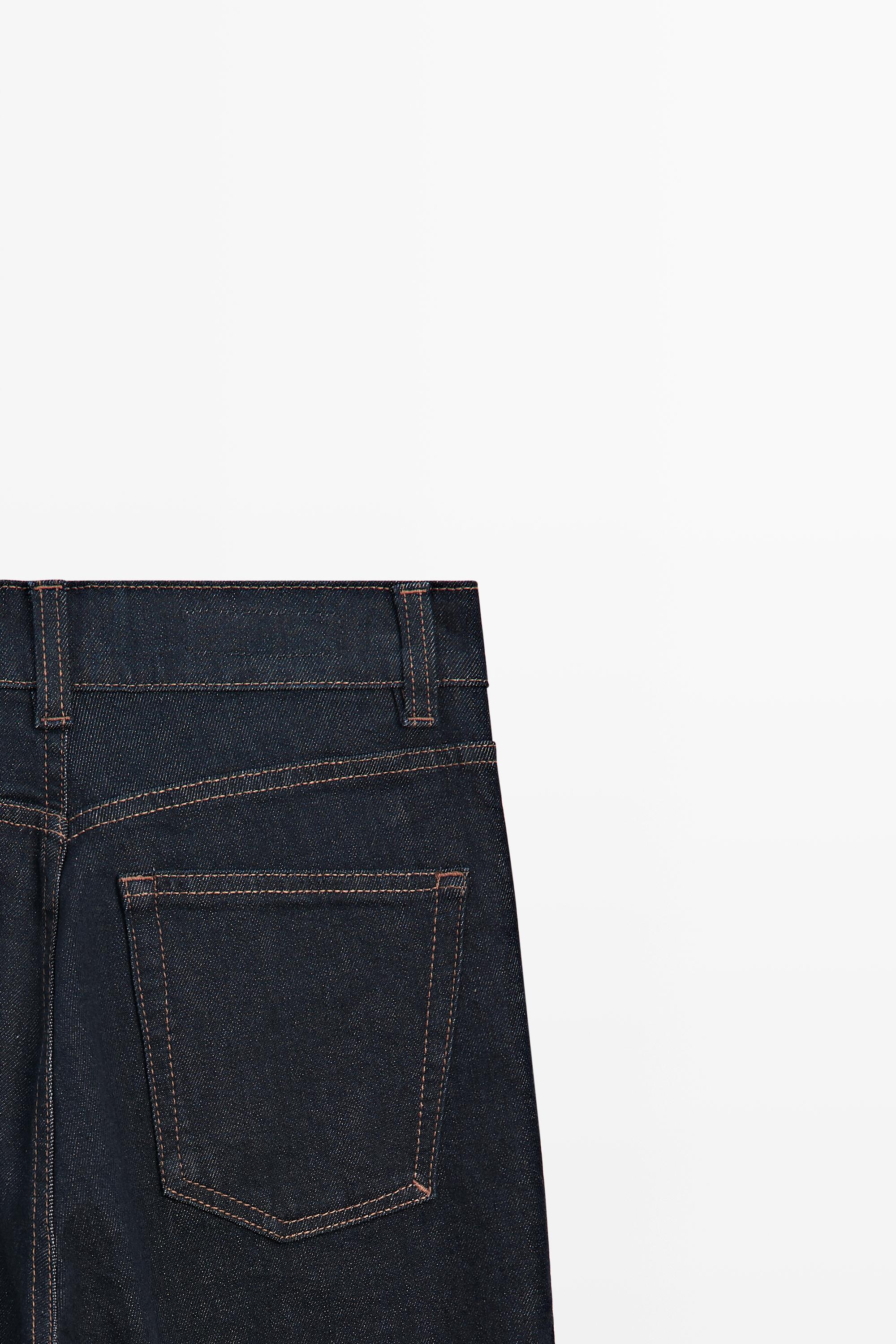 Jean skinny flare taille haute